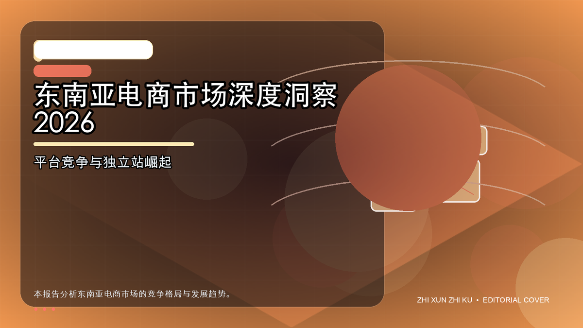 东南亚电商市场深度洞察 2026